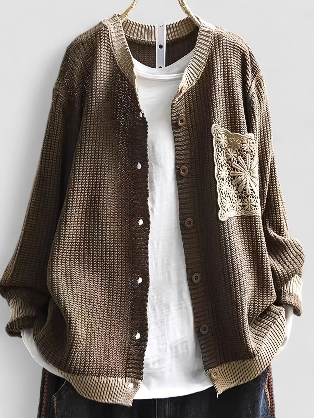 Marcelina - Knitted Coat with Pockets