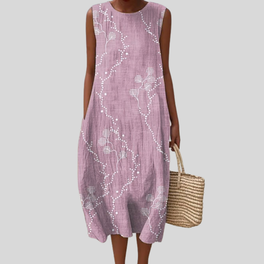 Dairine - Dress Embroidered