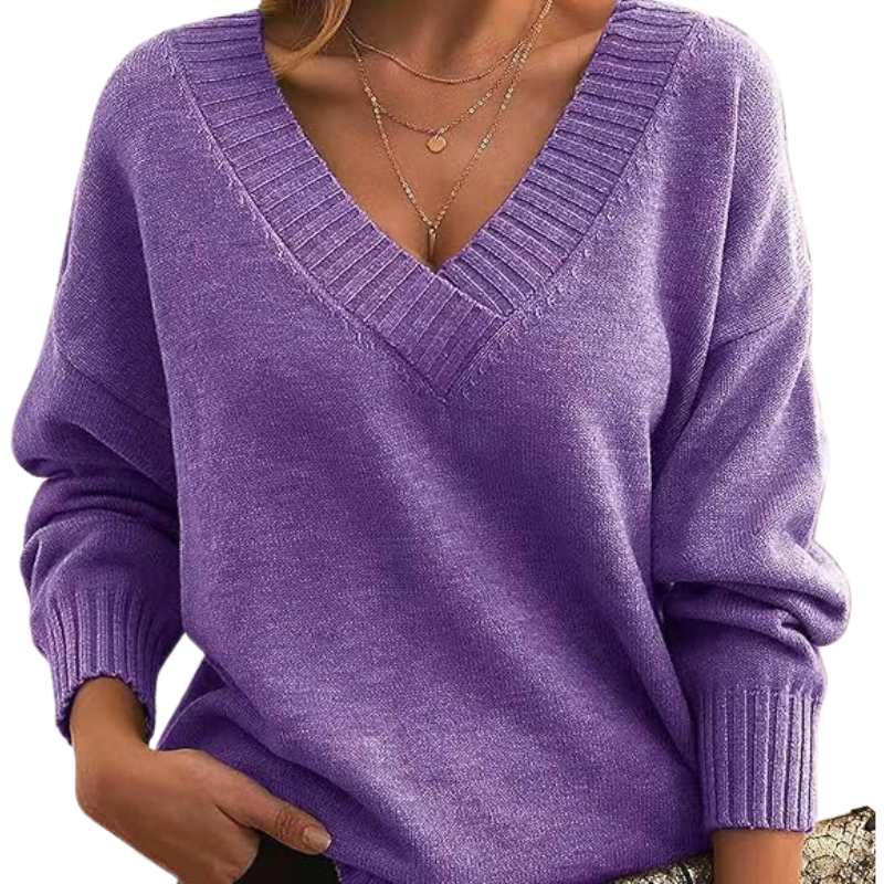 Muirghleann - Lightweight Vneck Sweater