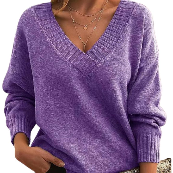 Muirghleann - Lightweight Vneck Sweater