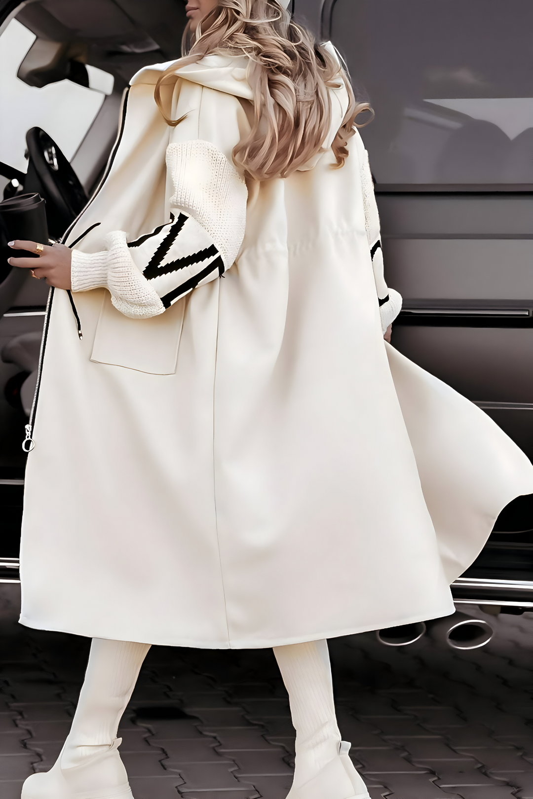 Rose - Elegant Cardigan Coat
