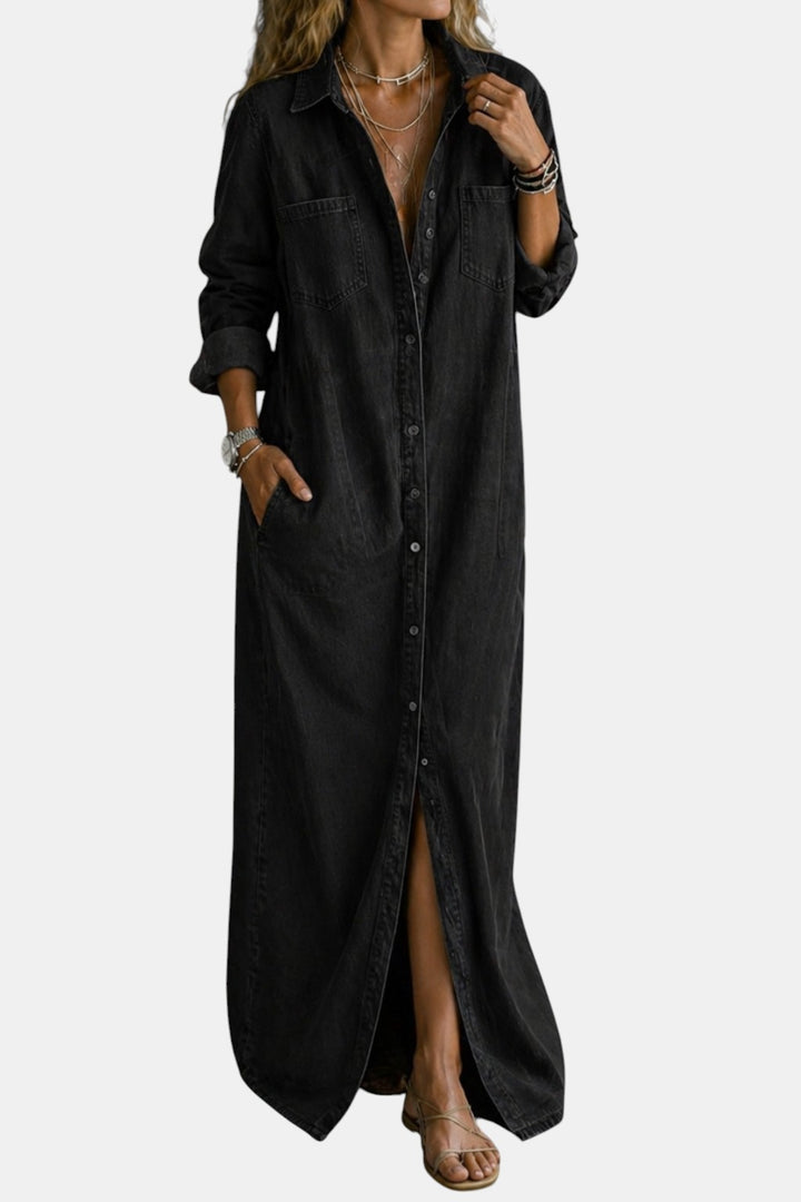 Delana | Robe à Boutons