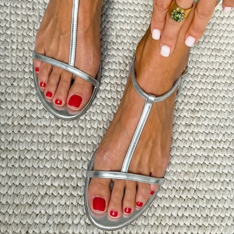 Aednat - Golden Spring Sandals