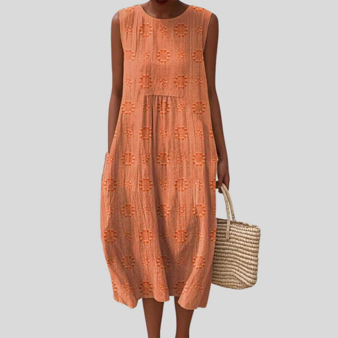 Fedelm - Dress Terracotta