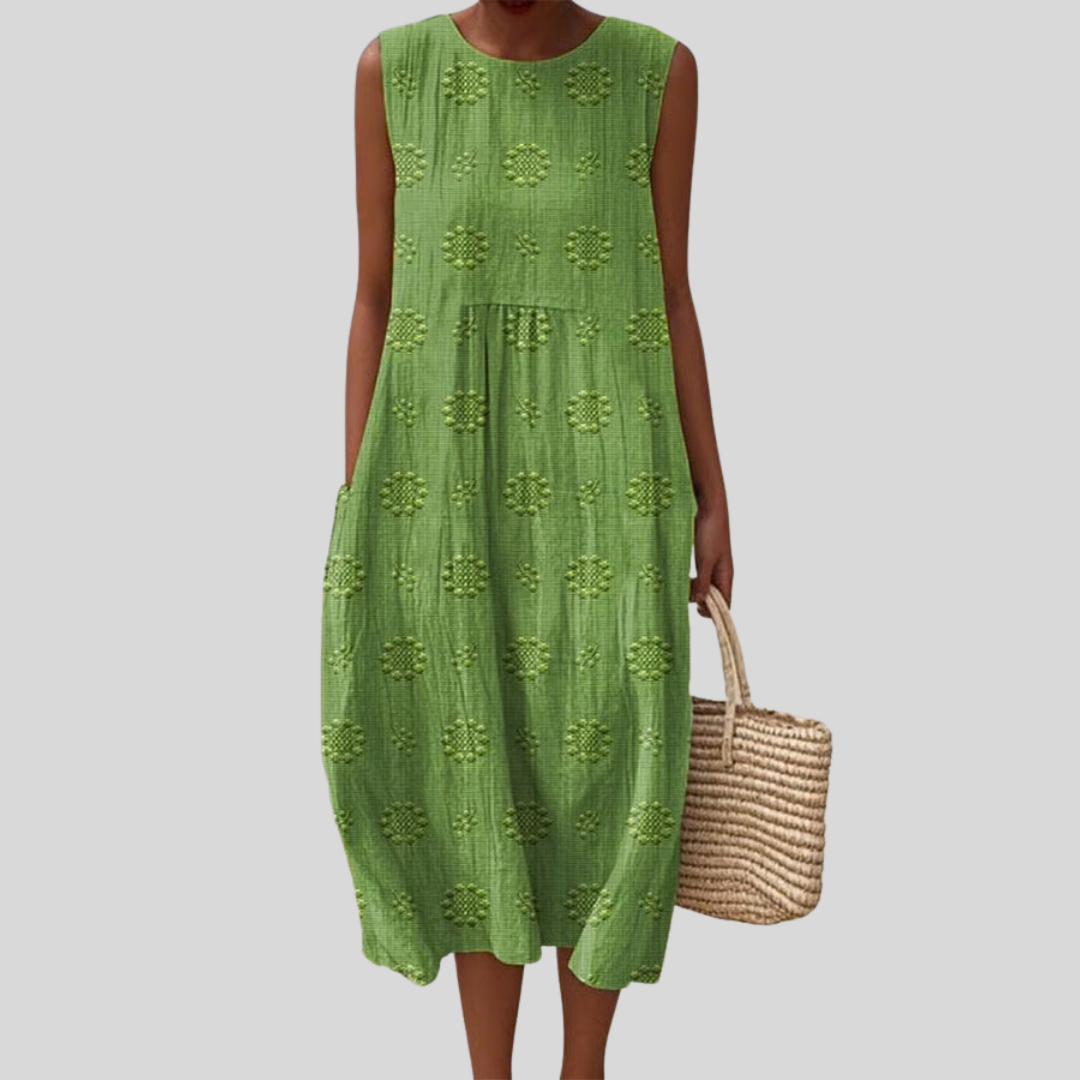 Honora - Dress Emerald