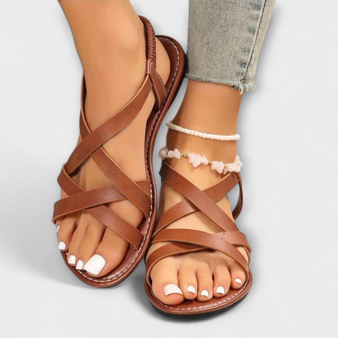 Edeltraud - Sandales à Brides Croisées