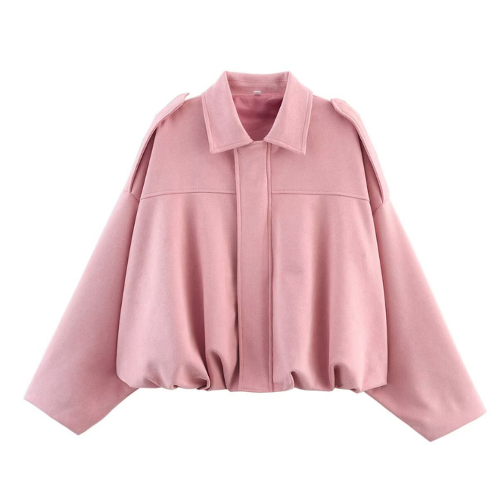 ANNA™ – Chic Cropped Pilot Jacket