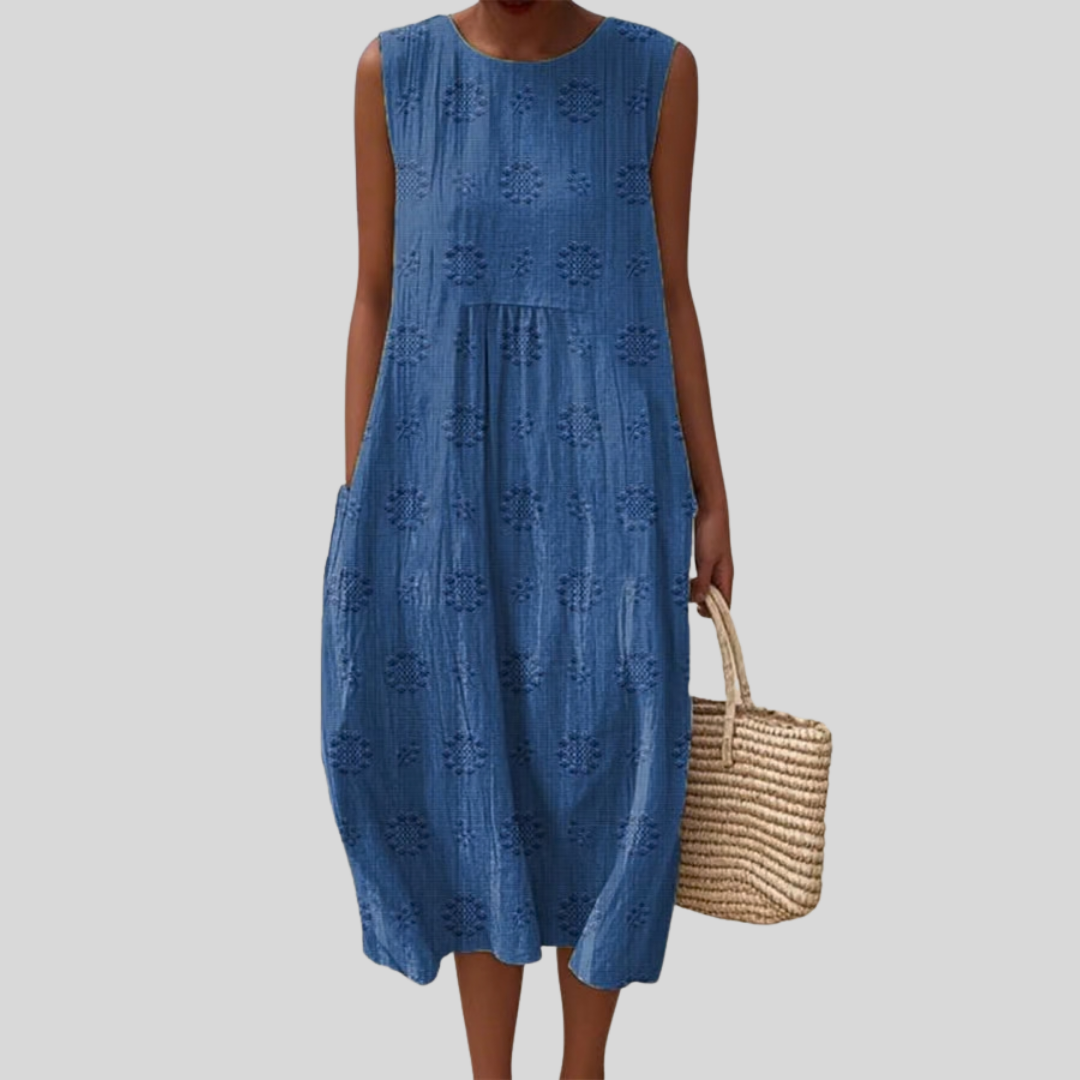 Gormla - Dress Cobalt