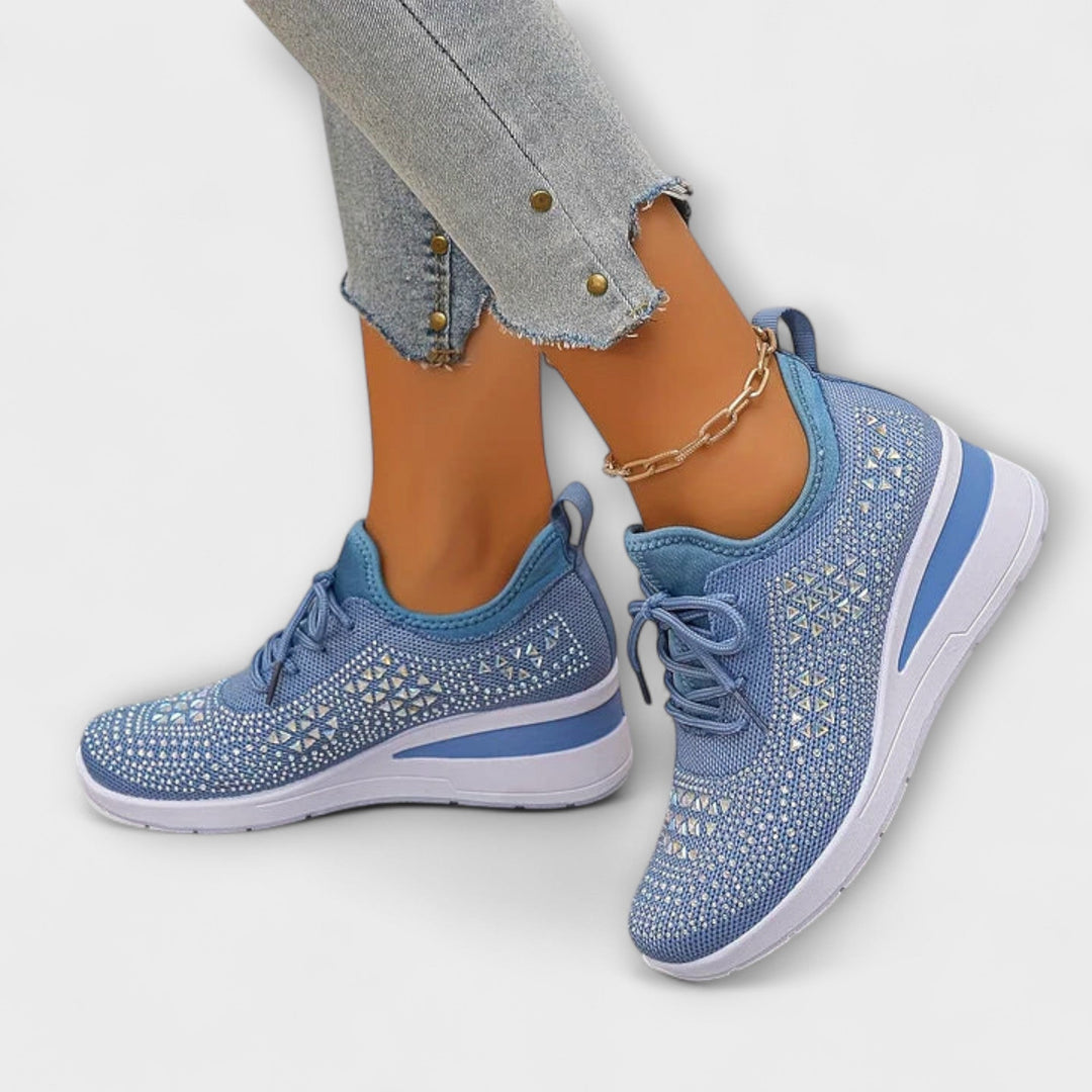 Gisela - Baskets Scintillantes avec Strass