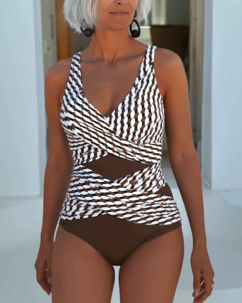 Aisling - Swimsuit Geometric
