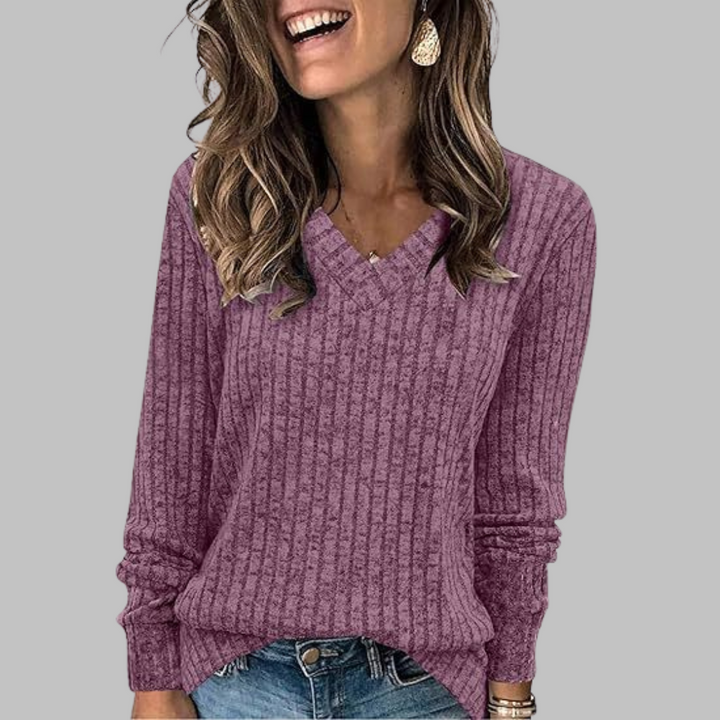 Sceirghleann - Vneck Comfy Sweater
