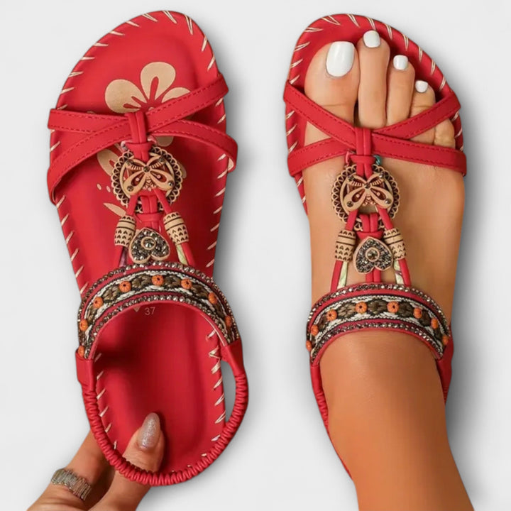 Cordelia - Sandales Ibiza Vertes