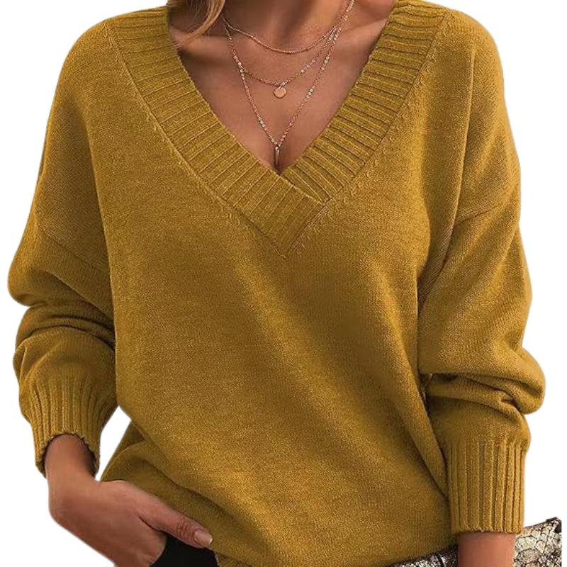 Muirghleann - Lightweight Vneck Sweater