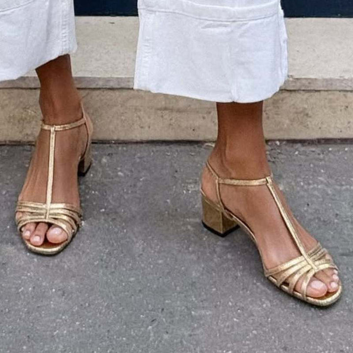 Maura - Golden Everyday Sandals