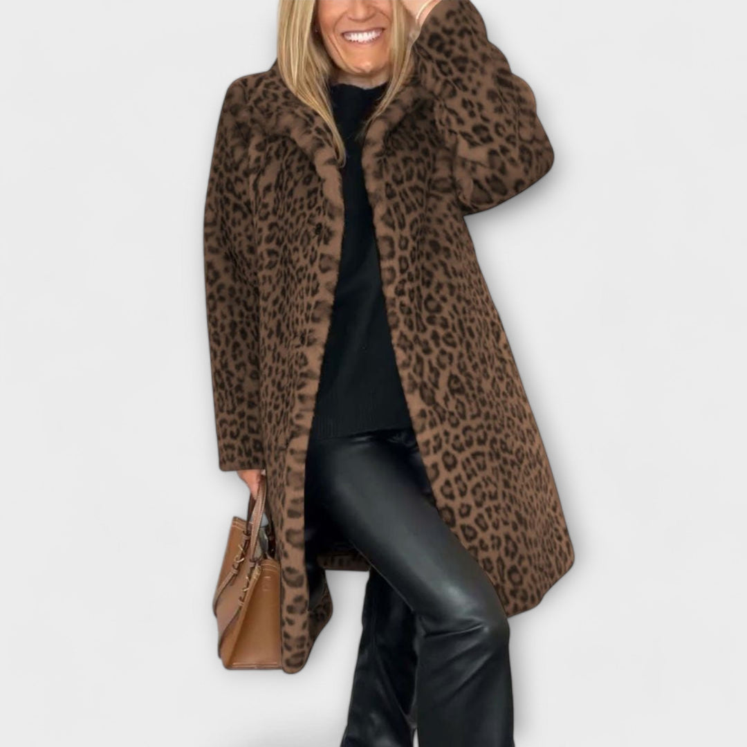 Jessica - Leopard Coat