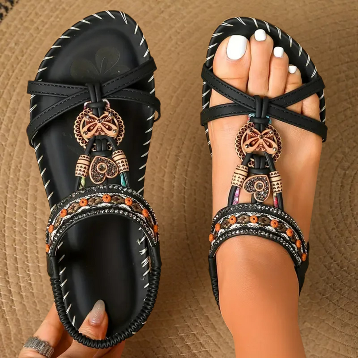 Nada – Sandales orthopédiques style Ibiza, confort & élégance