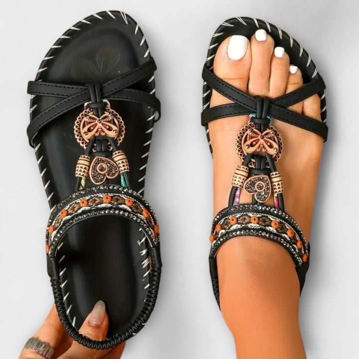 Cordelia - Sandales Ibiza Vertes
