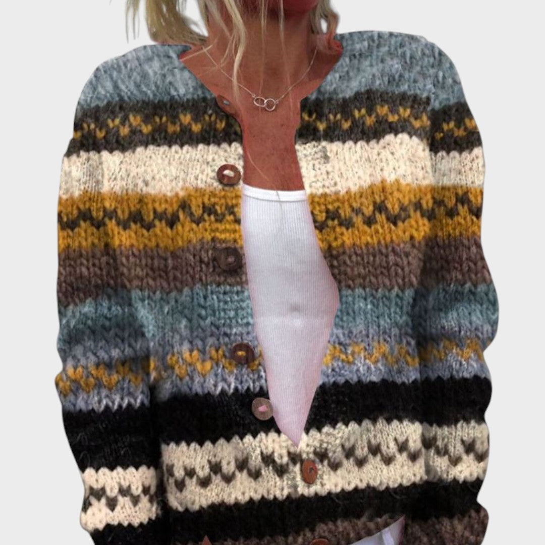Doirchuas - Wisteria Bloom Cardigan