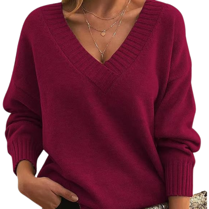 Muirghleann - Lightweight Vneck Sweater