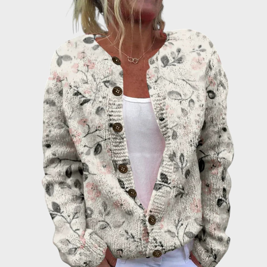 Sceirchuas - Heirloom Print Cardigan