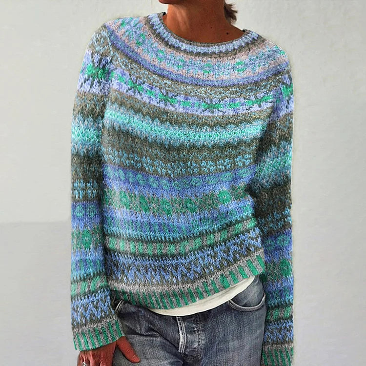 Ceathbhoth - Vibrant Fairisle Jumper