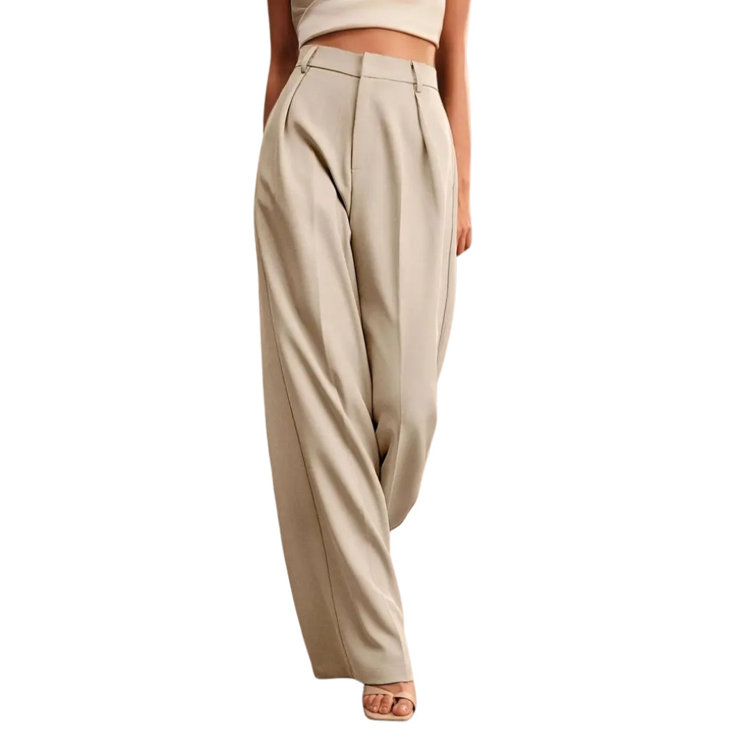 WREN™ – Relaxed High-Waist Wide Leg Trousers
