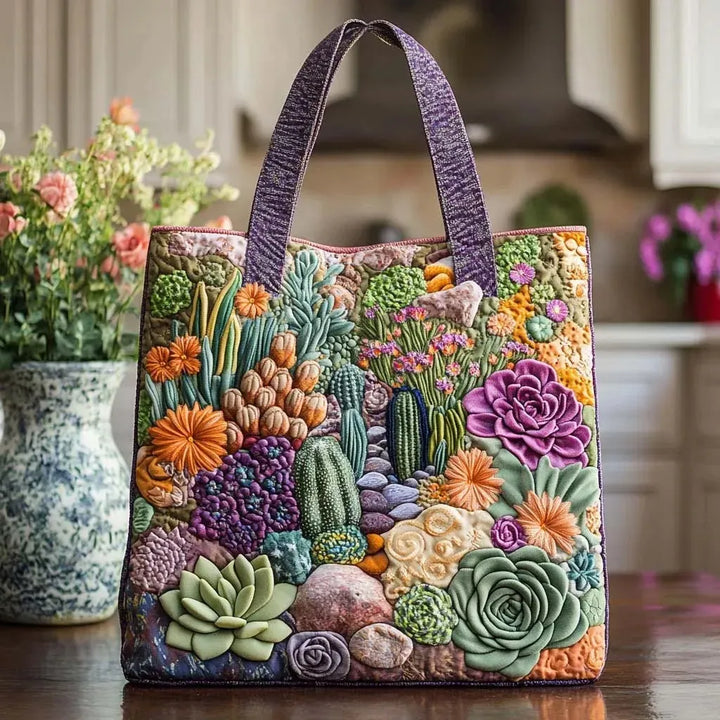 Succulent Garden Shopper Bag