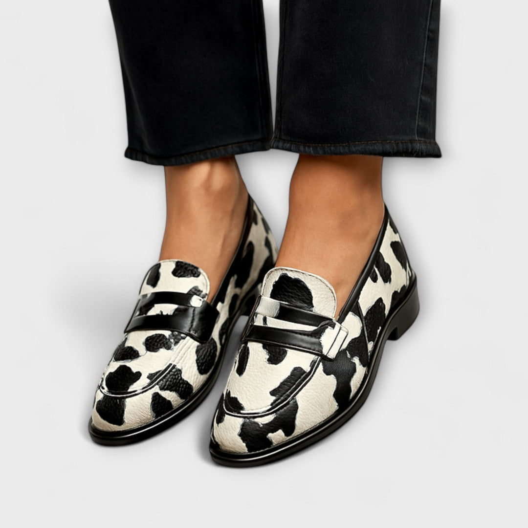 Walburga - Kuhfell-Loafer