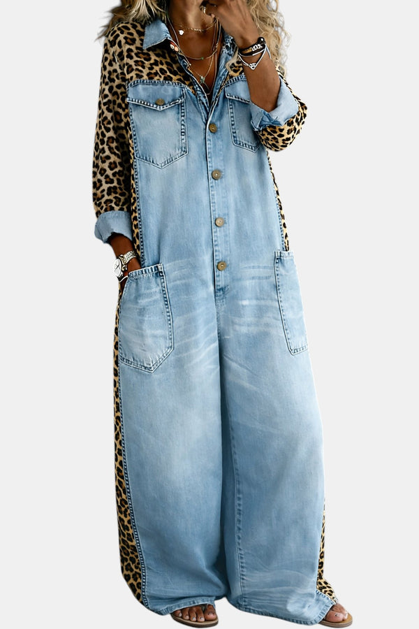 Amanda | Combinaison en denim