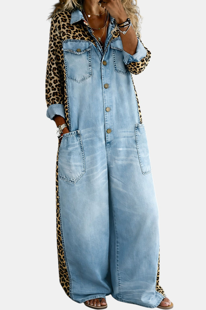 Amanda | Combinaison en denim