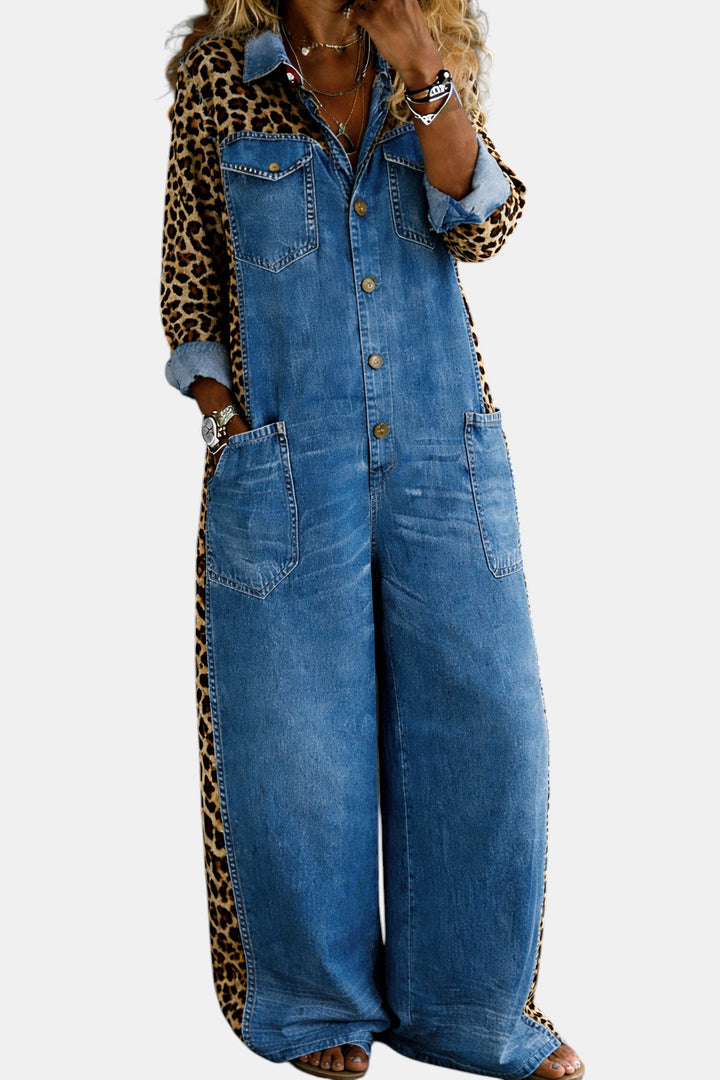 Amanda | Combinaison en denim