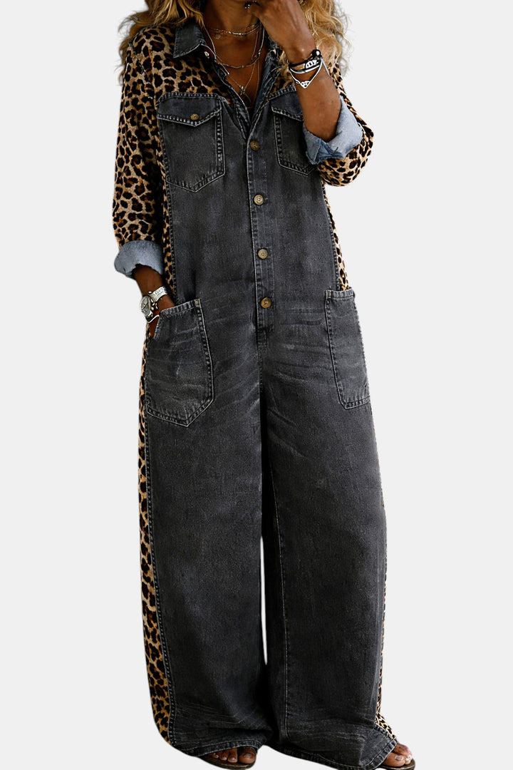 Amanda | Combinaison en denim