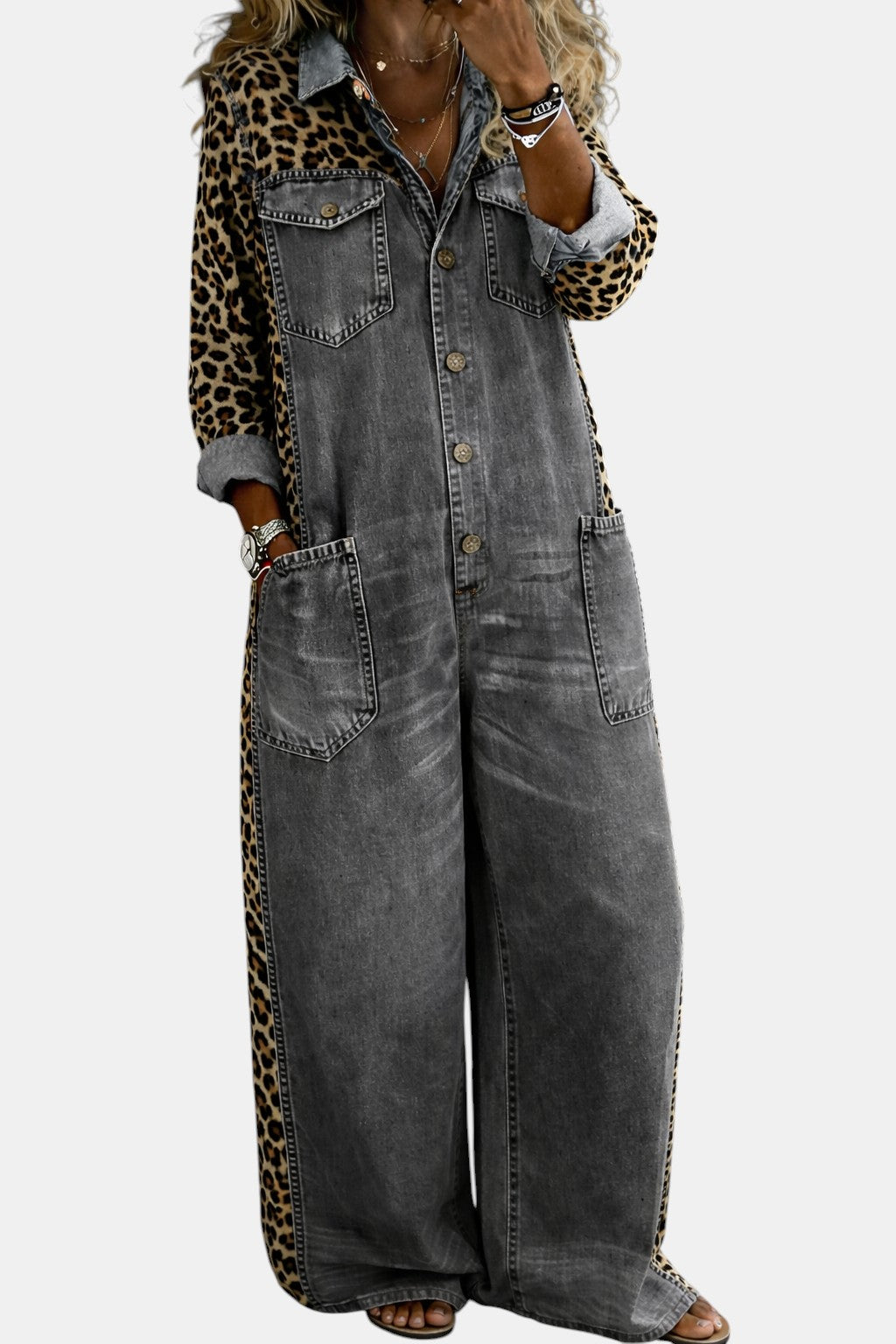 Amanda | Combinaison en denim