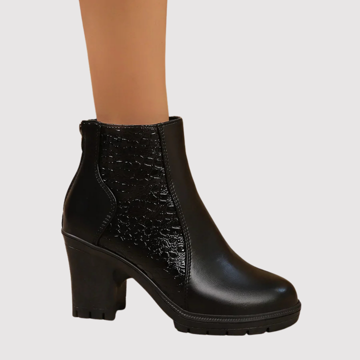 Katarzyna™ Buty na grubym obcasie z prawdziwej skóry i wsparciem łuku stopy 💫