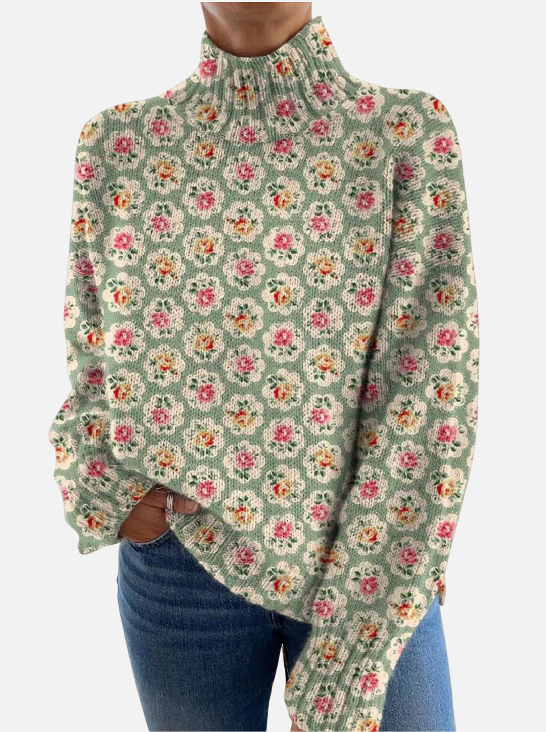Doirriasc - Textured Multicolour Jumper
