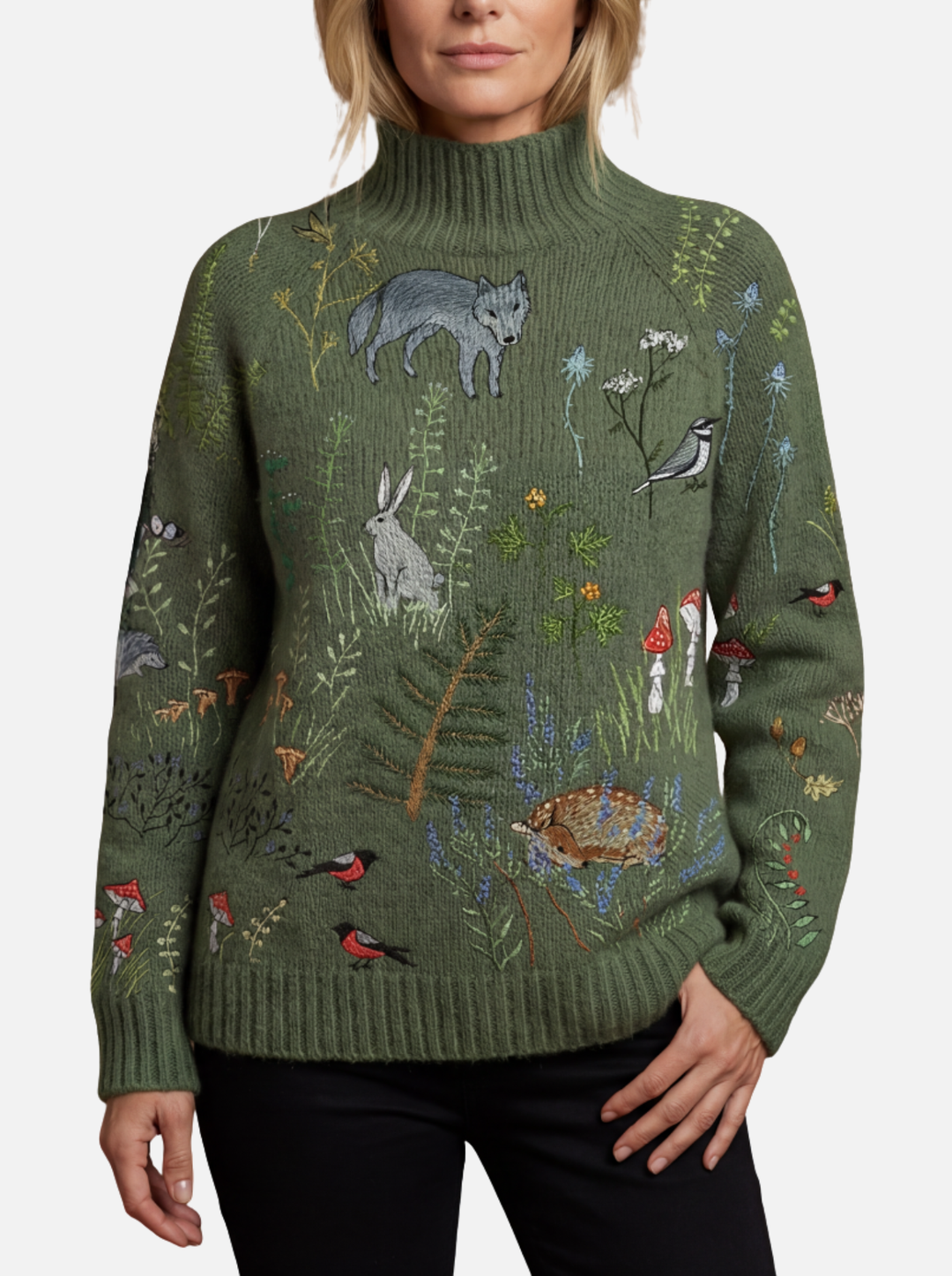 Muirbhoth - Meadow Green Jumper