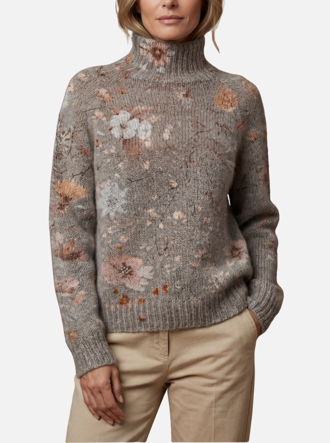 Sceirthuaidh - Delicate Flowers Jumper