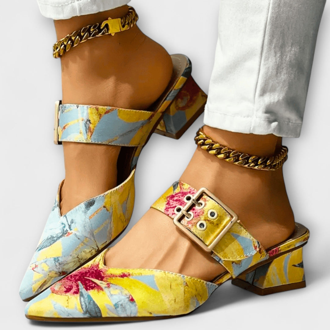 Doirdhonn - Comfort Twotone Heels