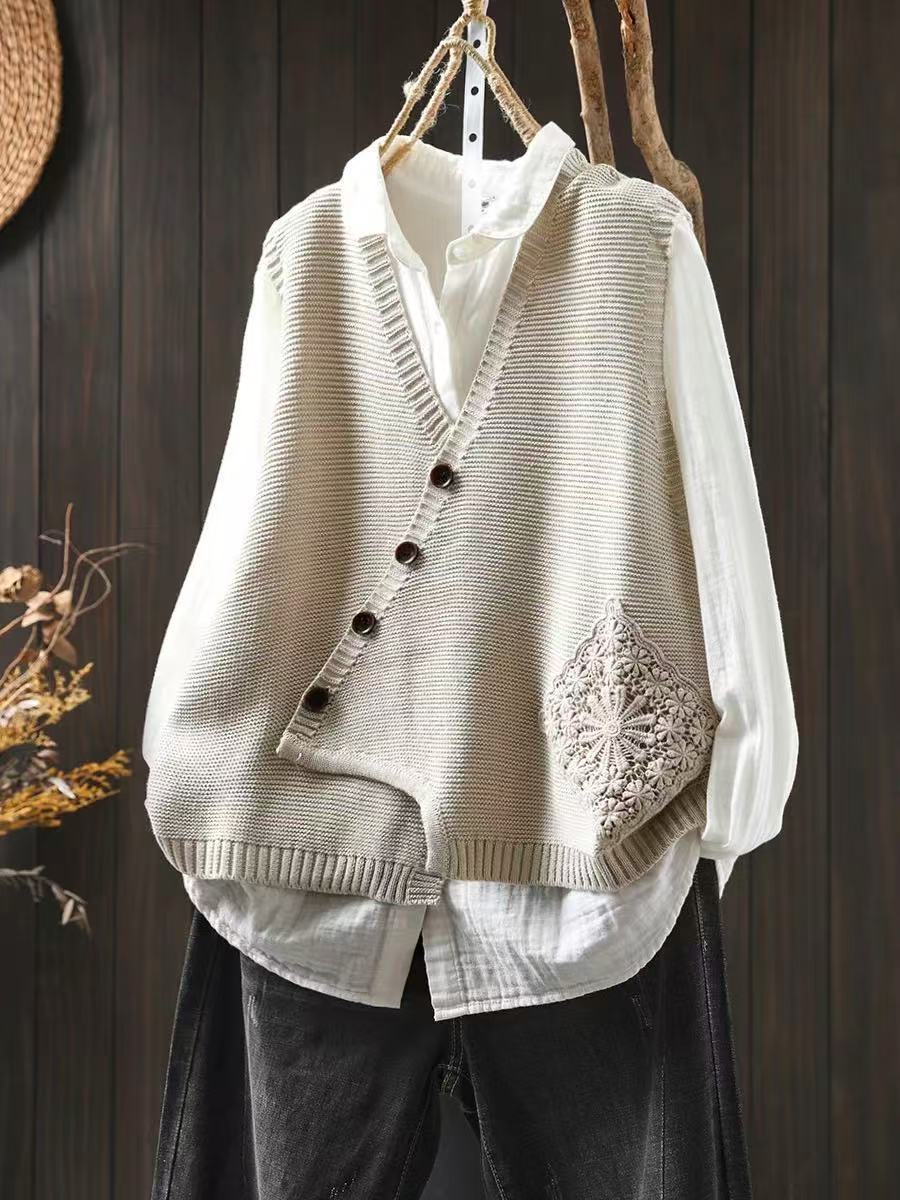Joana - Knitted Gilet