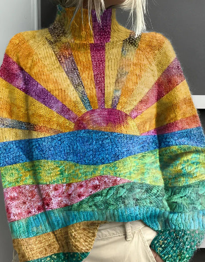 Doirbhoth - Sunshine Turtleneck Jumper