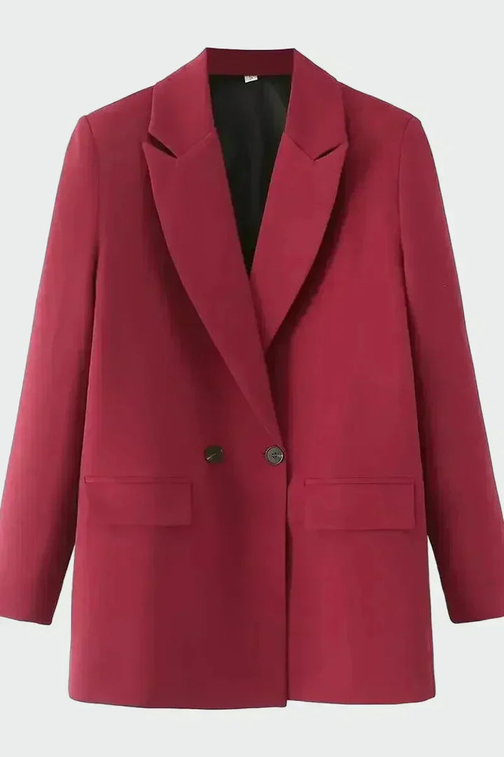 Oversized Coat with Modern Lines