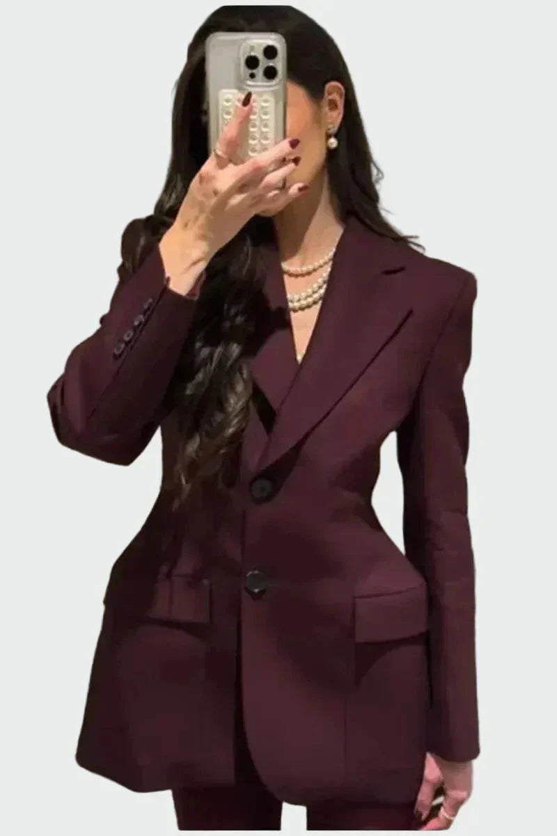 Blazer with Impressive Line