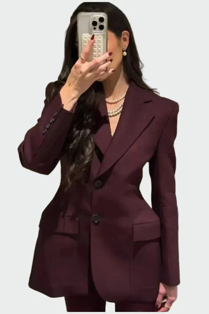 Blazer with Impressive Line