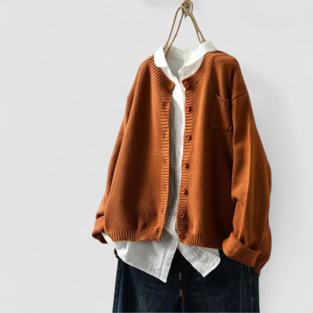 Marlene - Linen Cardigan