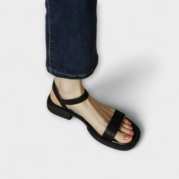 Elsbeth - Sandales en Cuir Sobres