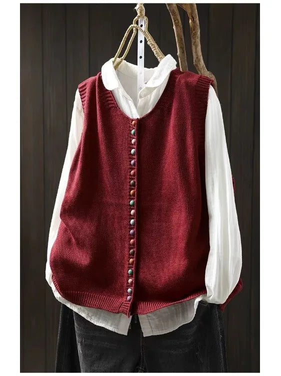 Rosália - Knitted Gilet