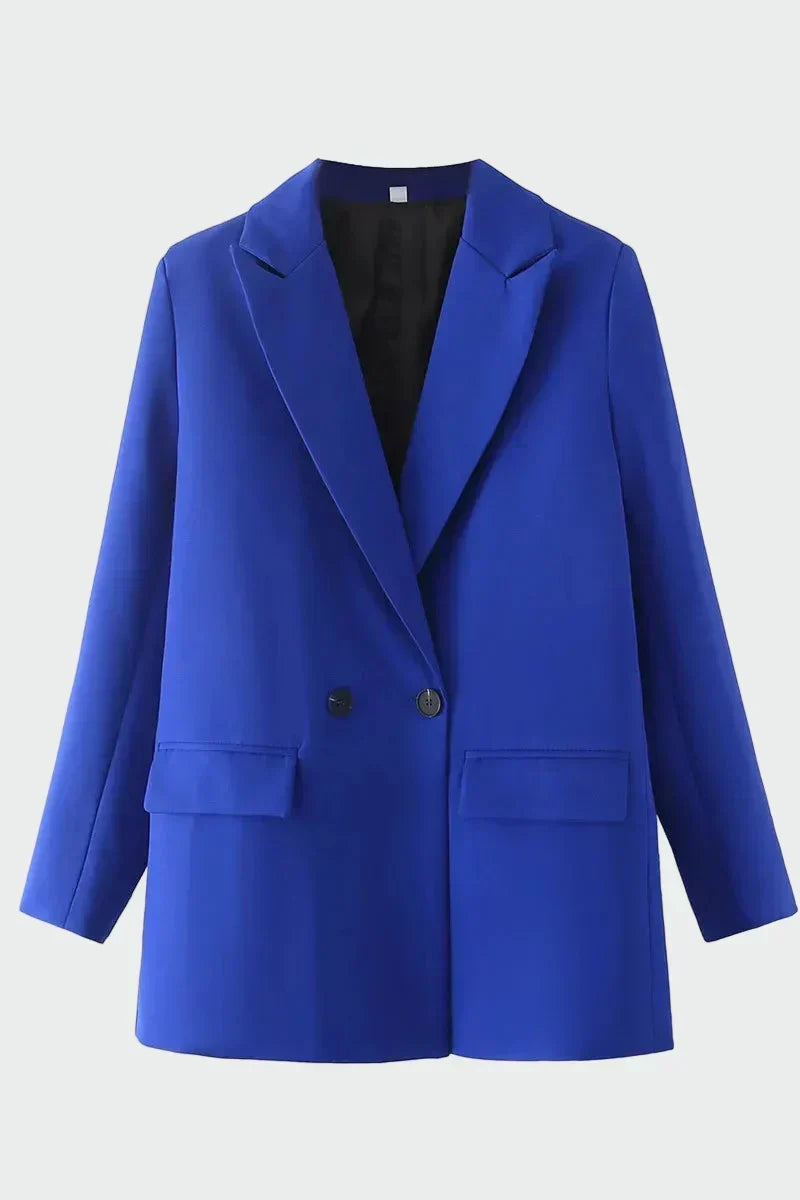 Oversized Coat with Modern Lines