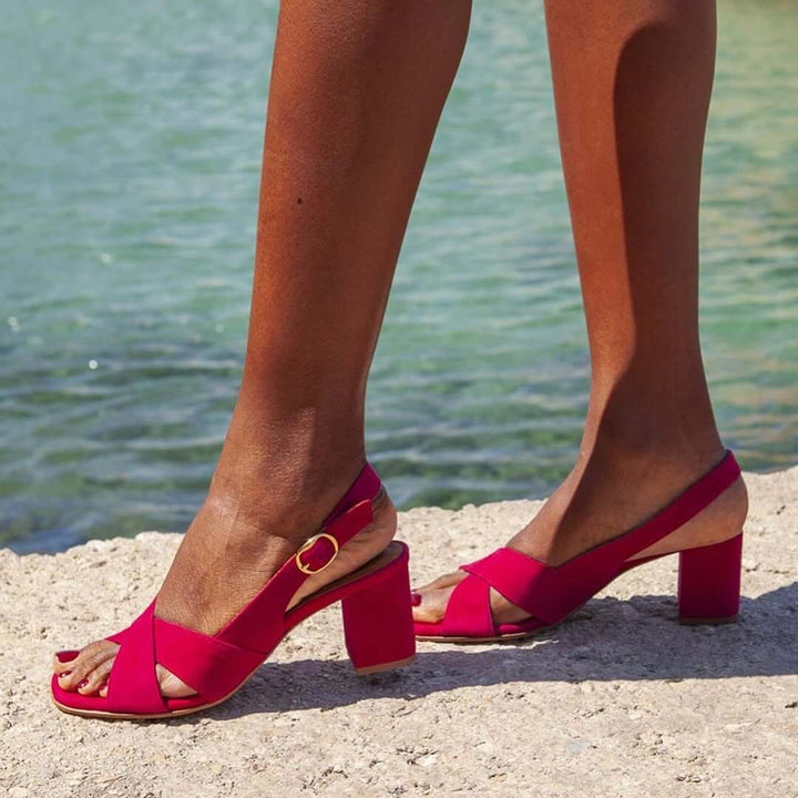 Cara - Blue Summer Sandals