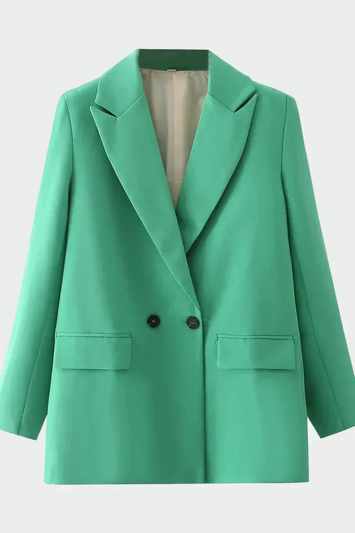 Oversized Coat with Modern Lines