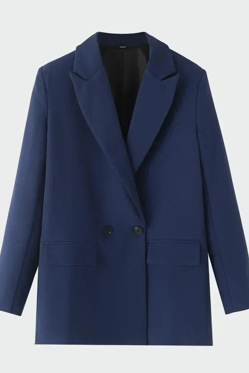 Oversized Coat with Modern Lines